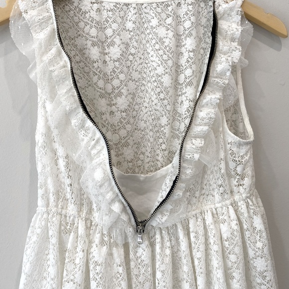 Zara white lace dress - Picture 2 of 5